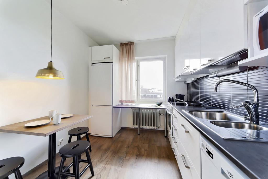 Forenom Serviced Apartments Helsinki Lapinlahdenkatu Zimmer foto